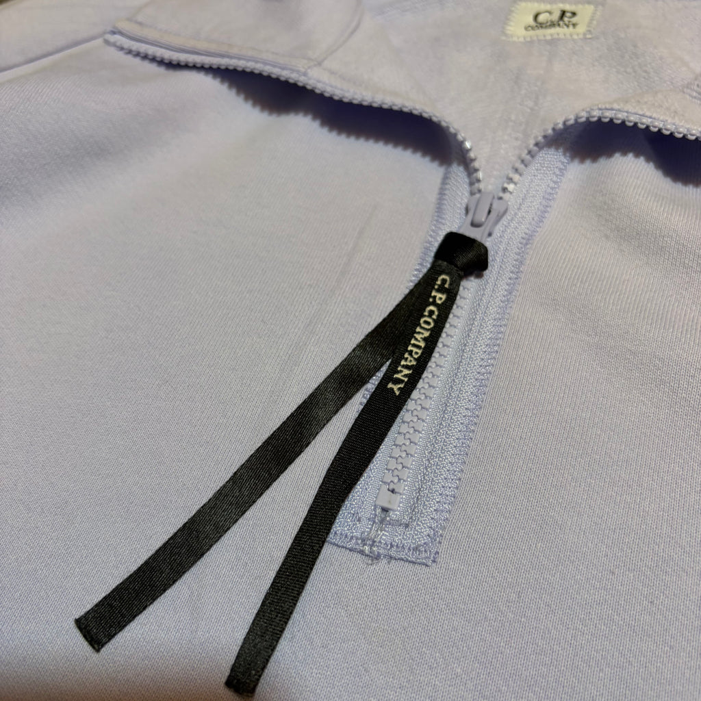 C.P. Company Lens Arm Quarter Zipper Sweater
