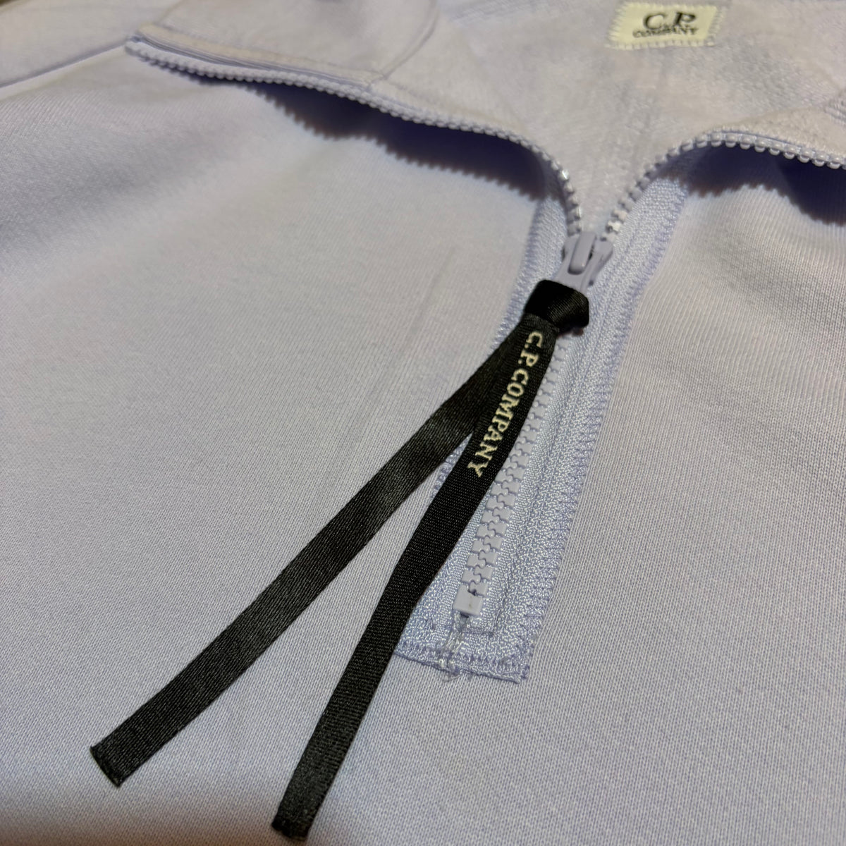 C.P. Company Lens Arm Quarter Zipper Sweater