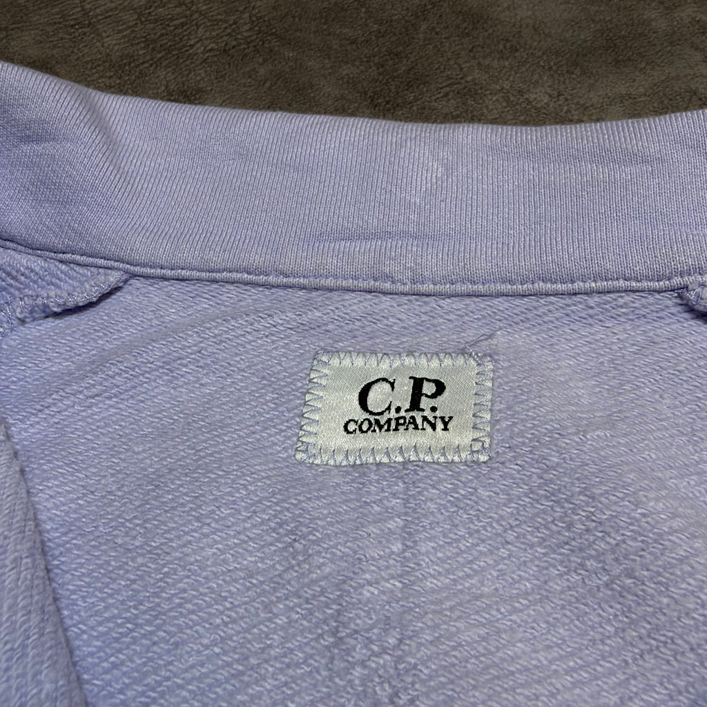 C.P. Company Lens Arm Quarter Zipper Sweater