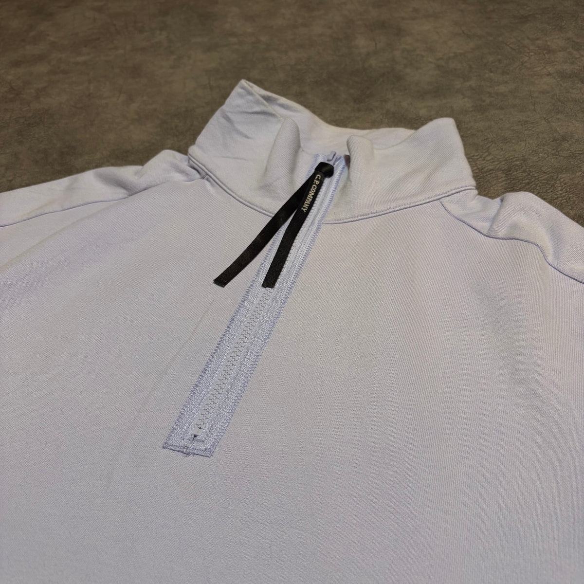 C.P. Company Lens Arm Quarter Zipper Sweater