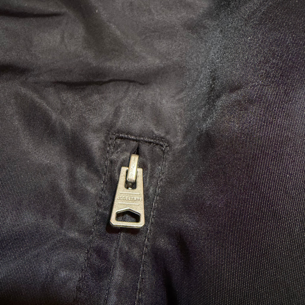 Allsaints Logo Double Zipper Harrington Style Jacket