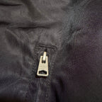 Allsaints Logo Double Zipper Harrington Style Jacket