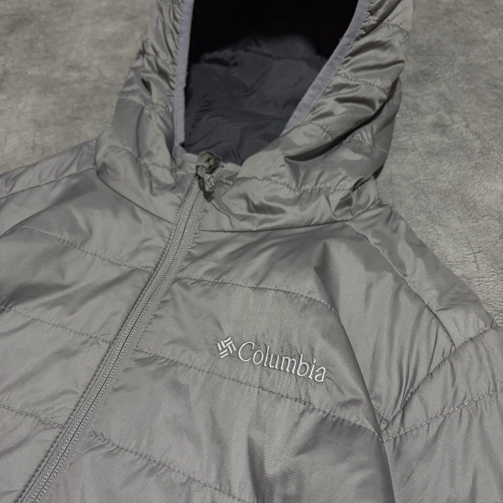 Columbia Omni-Heat Puffer Light Grey Jacket