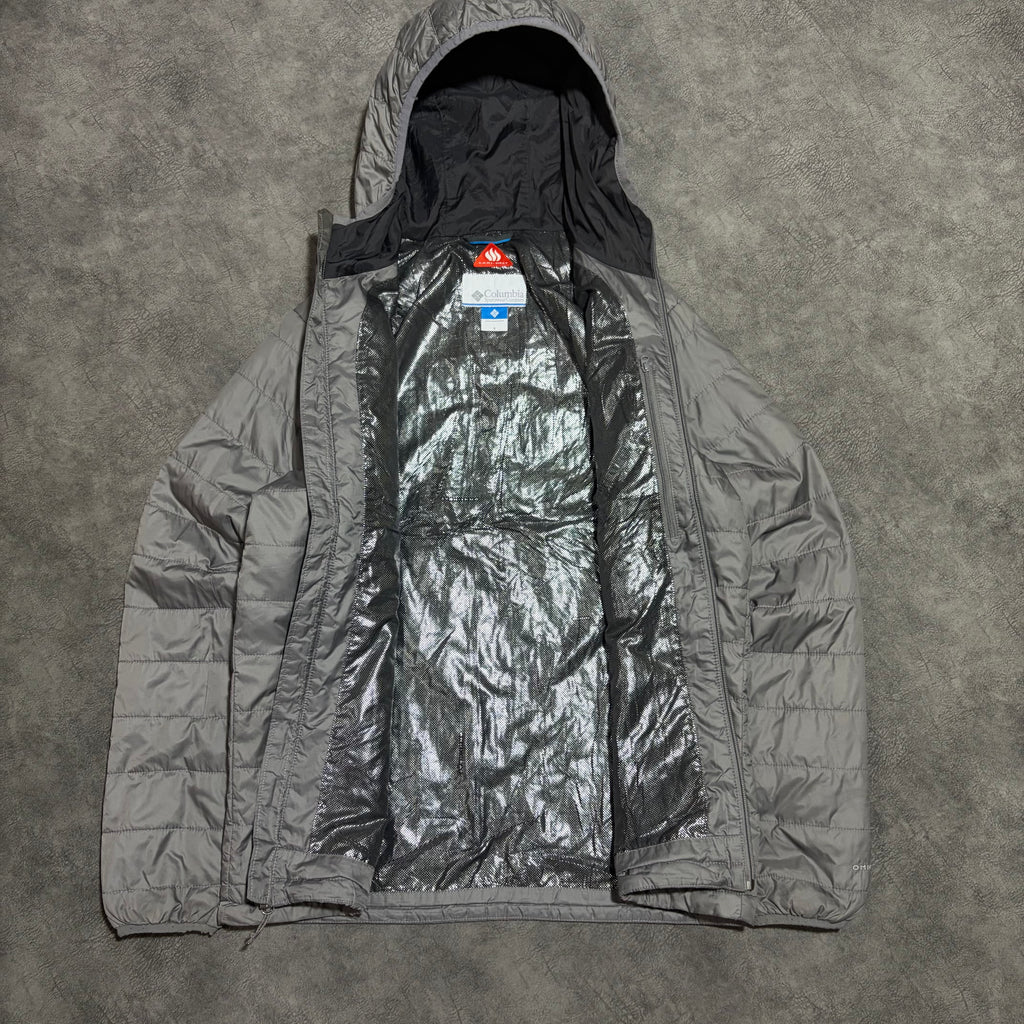 Columbia Omni-Heat Puffer Light Grey Jacket