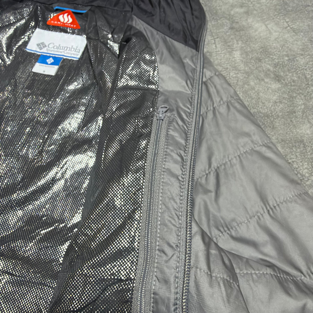 Columbia Omni-Heat Puffer Light Grey Jacket