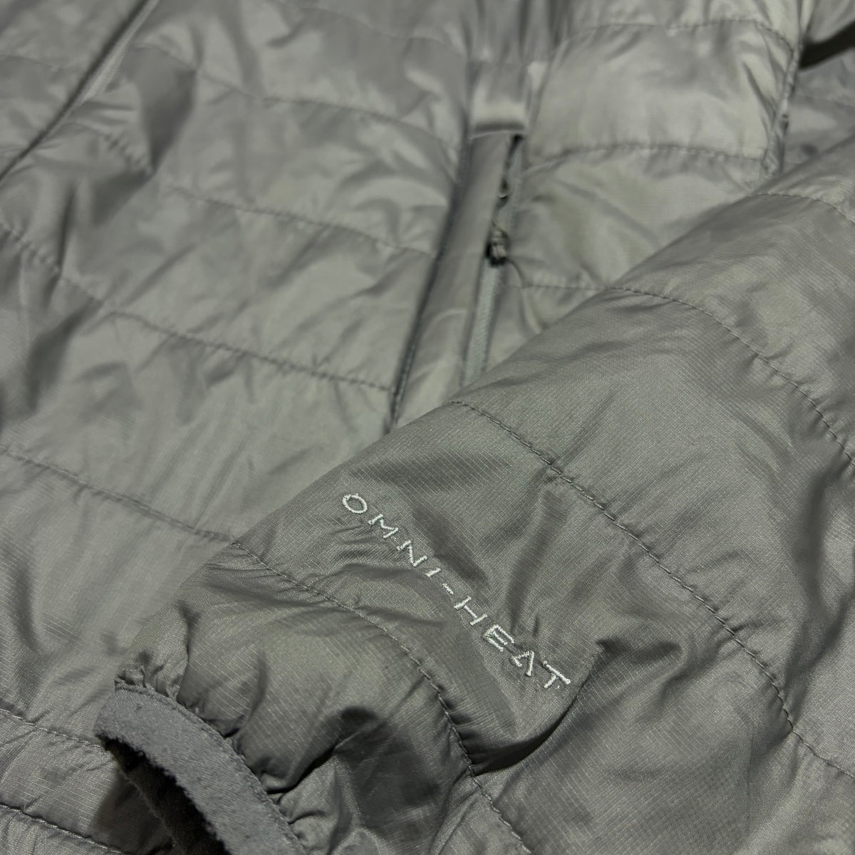 Columbia Omni-Heat Puffer Light Grey Jacket