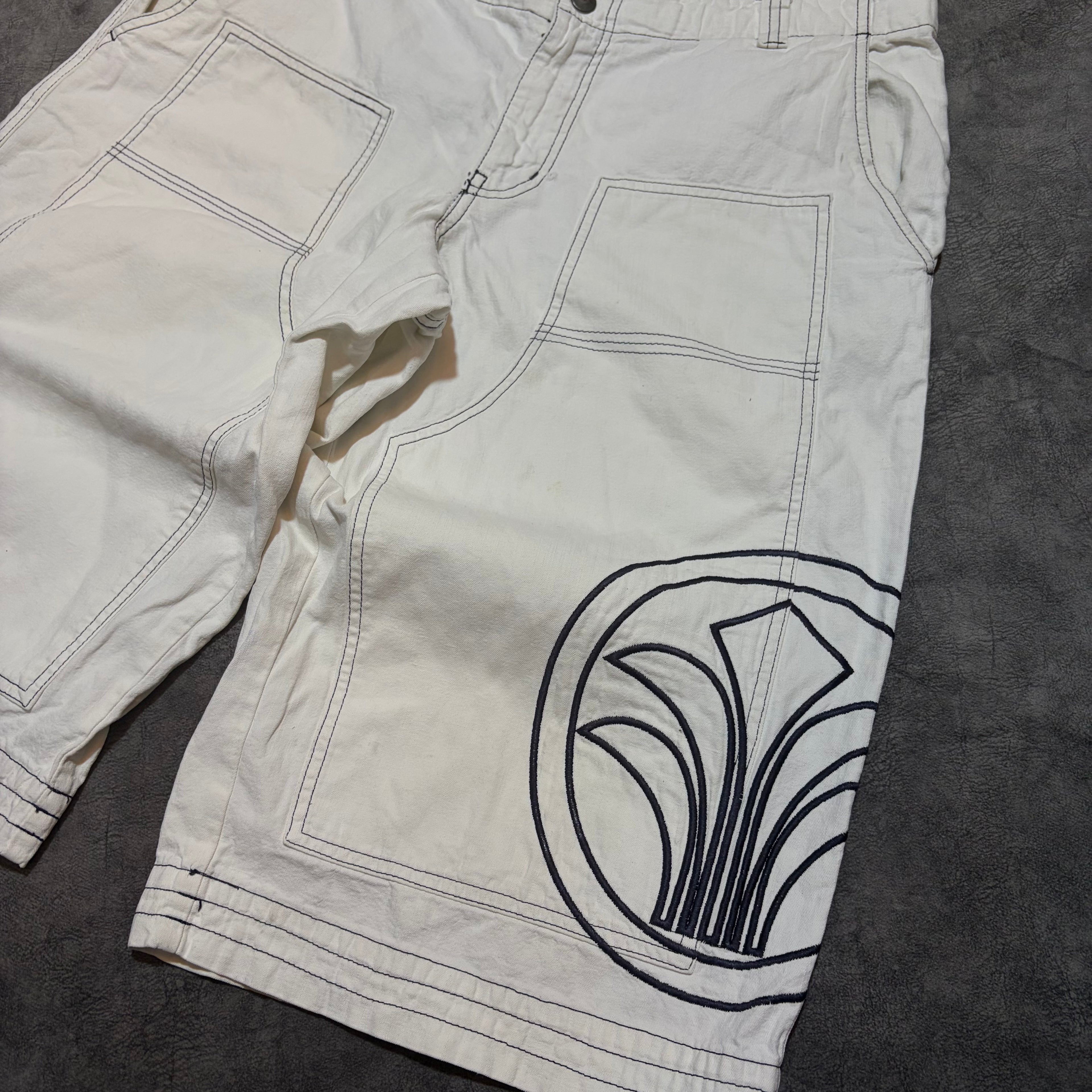 Vintage Y2K Armani Jeans Buckle Jorts