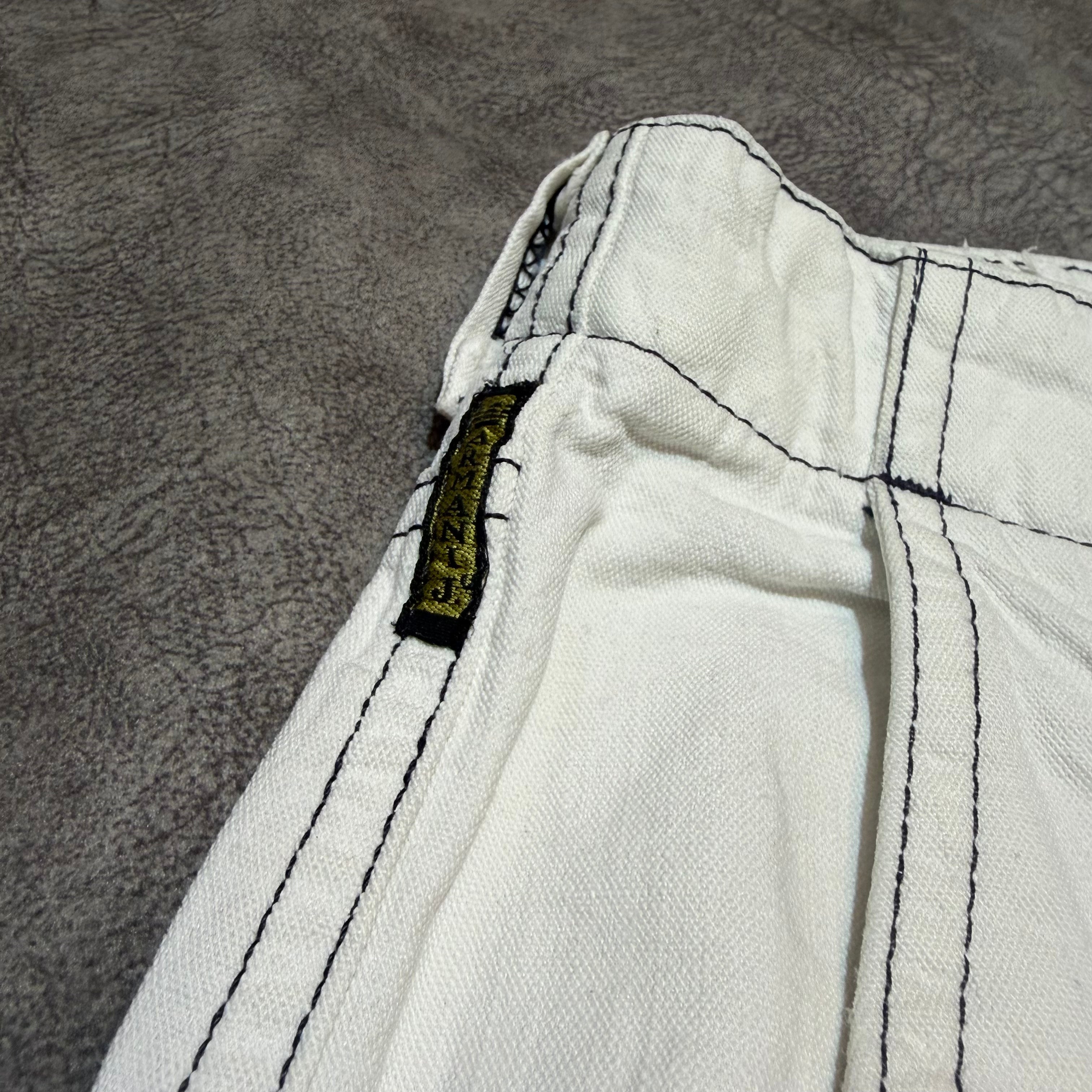 Vintage Y2K Armani Jeans Buckle Jorts