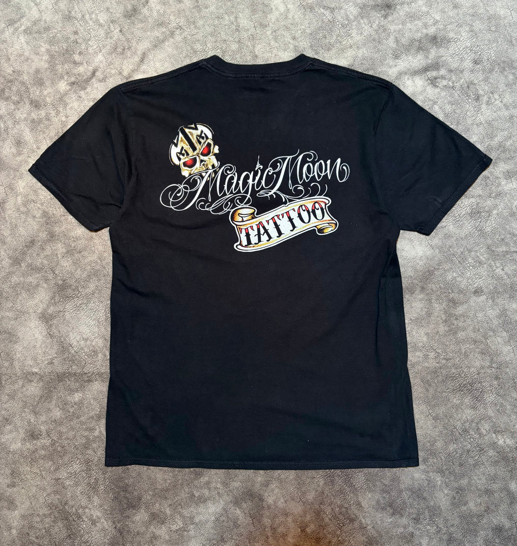 00's Magic Moon Tattoos Y2K Graphic Tee