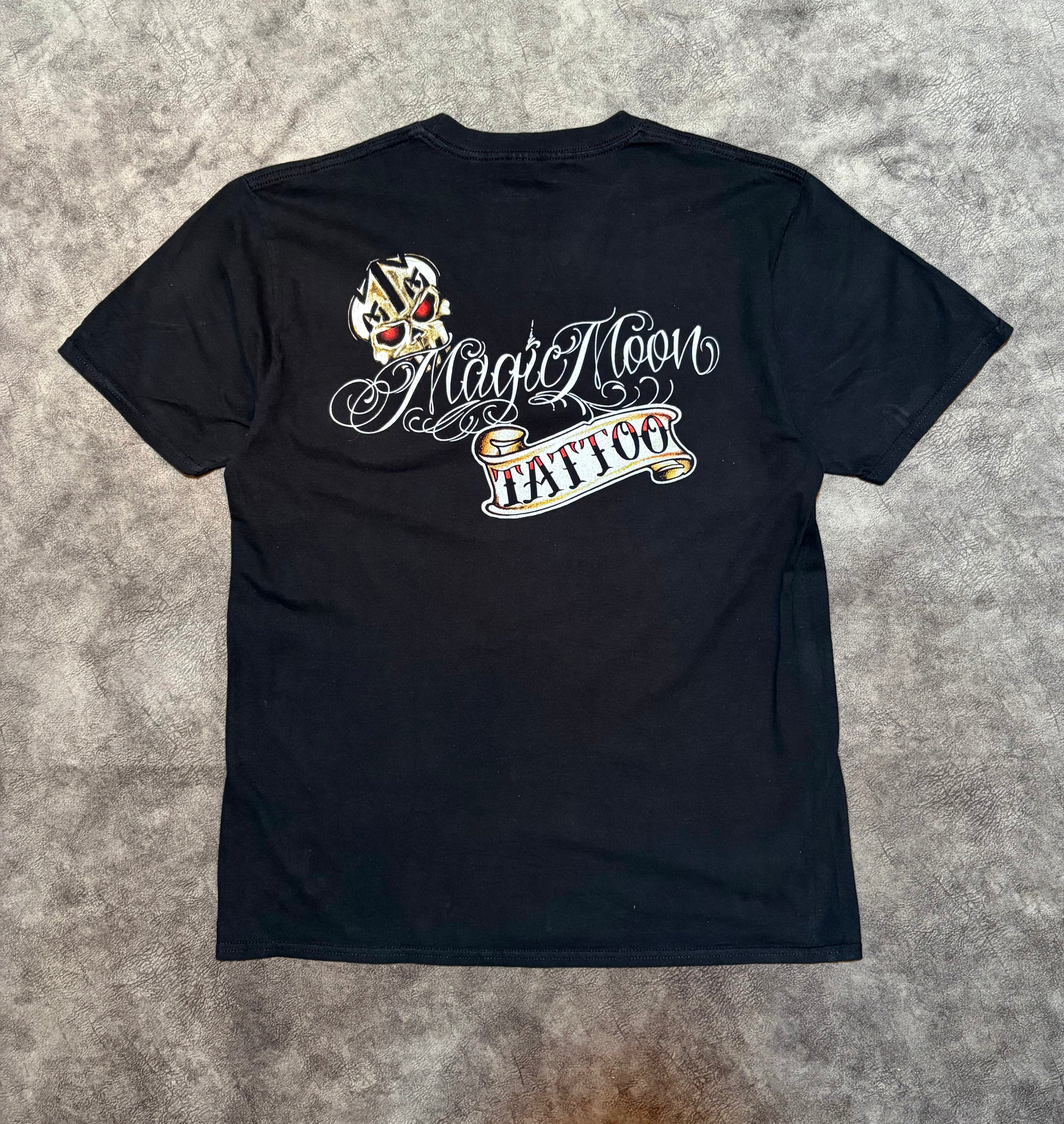00's Magic Moon Tattoos Y2K Graphic Tee