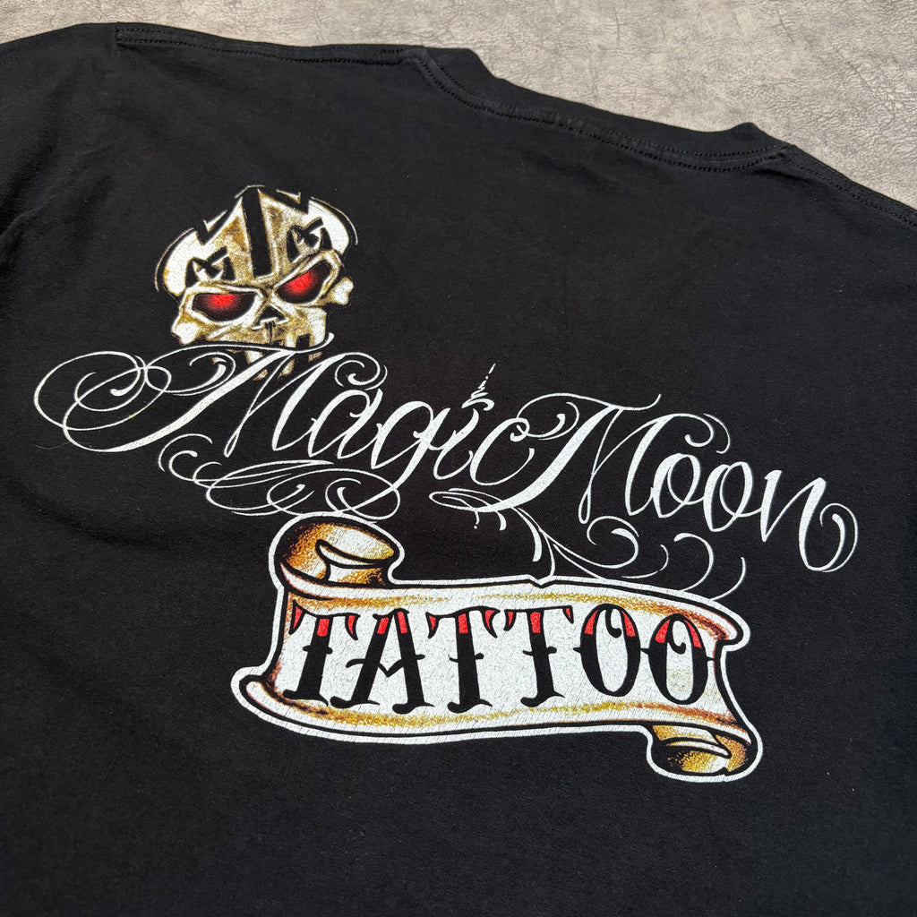 00's Magic Moon Tattoos Y2K Graphic Tee