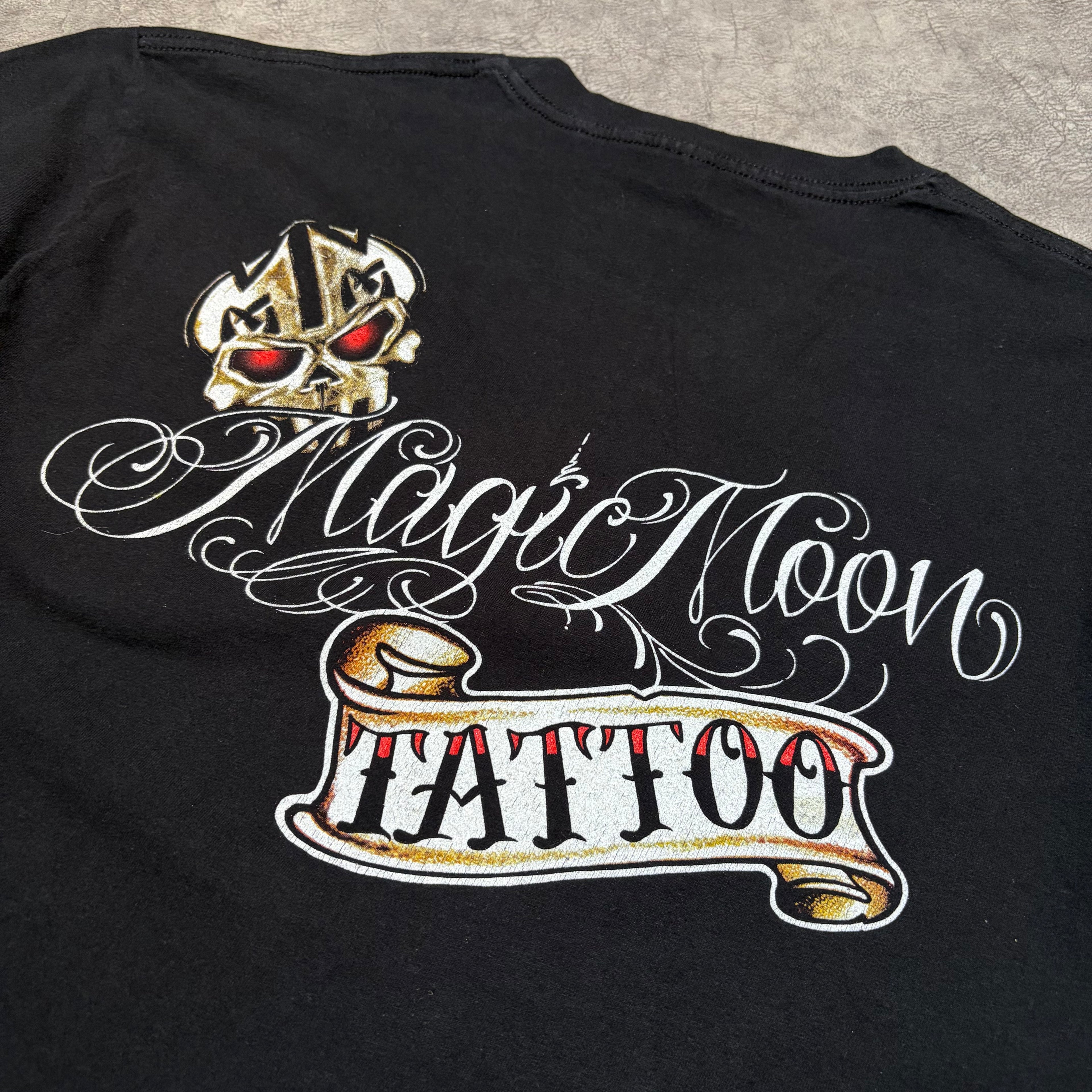 00's Magic Moon Tattoos Y2K Graphic Tee