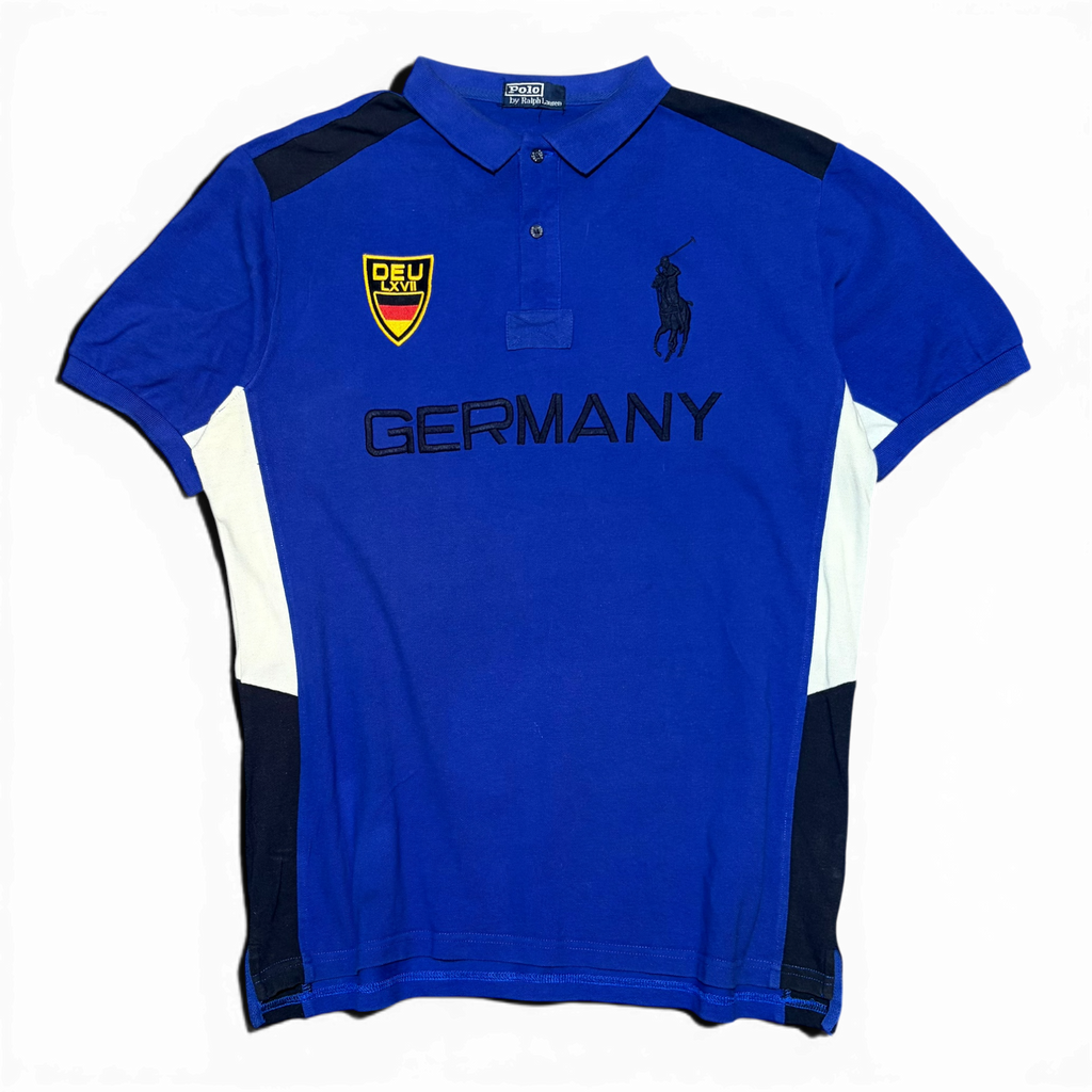 Polo Ralph Lauren Y2K Germany Big Pony Polo Tee