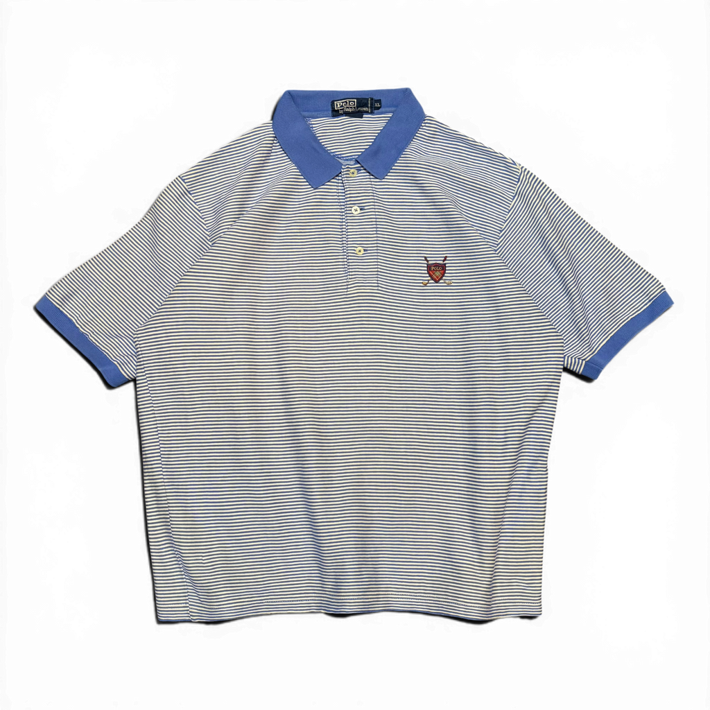 Vintage Polo Ralph Lauren Striped Polo Tee