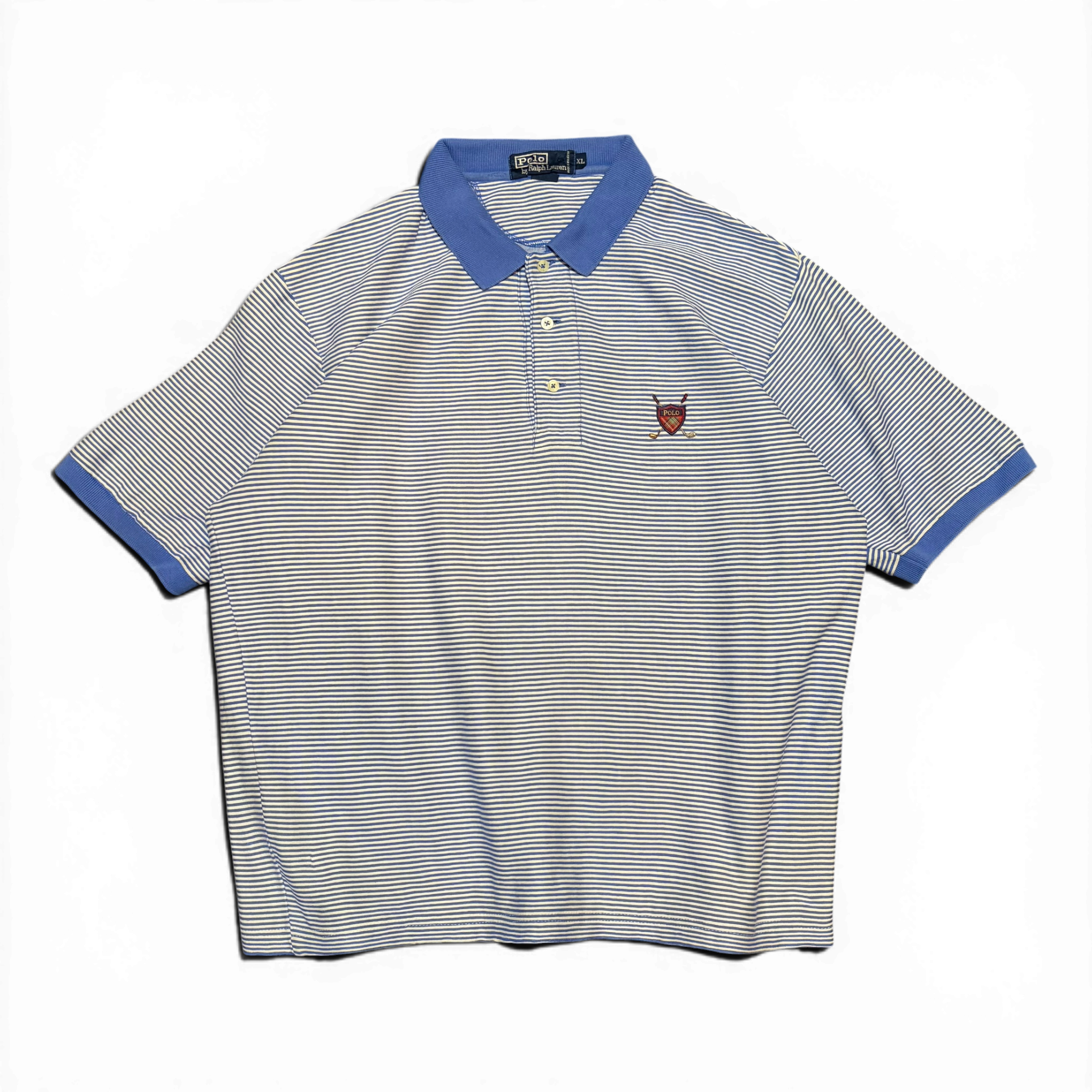 Vintage Polo Ralph Lauren Striped Polo Tee