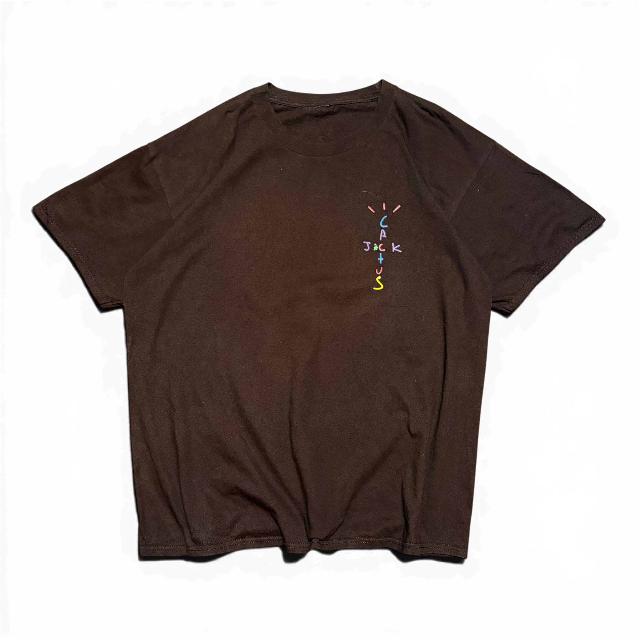 Cactus Jack Rainbow Logo Tee