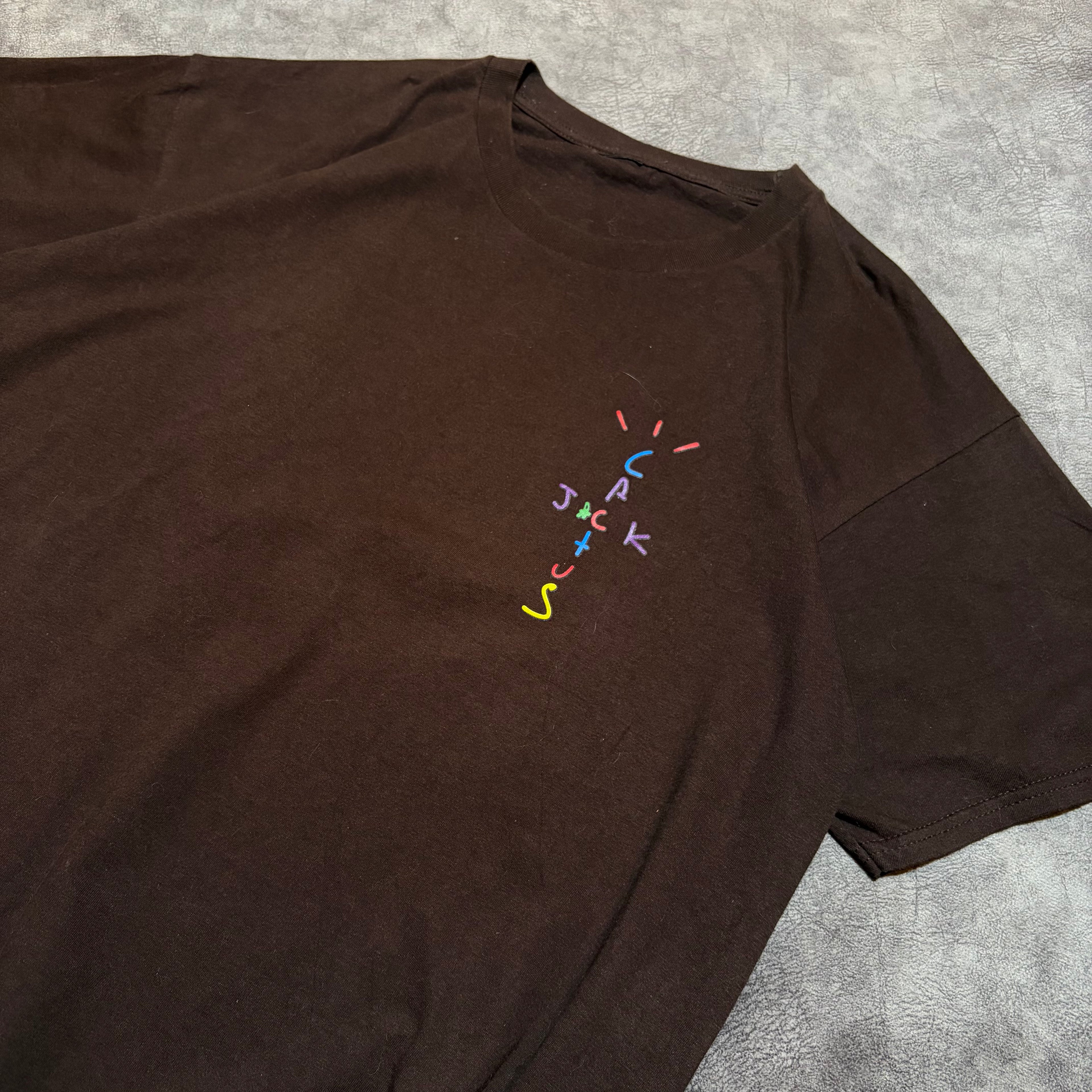 Cactus Jack Rainbow Logo Tee