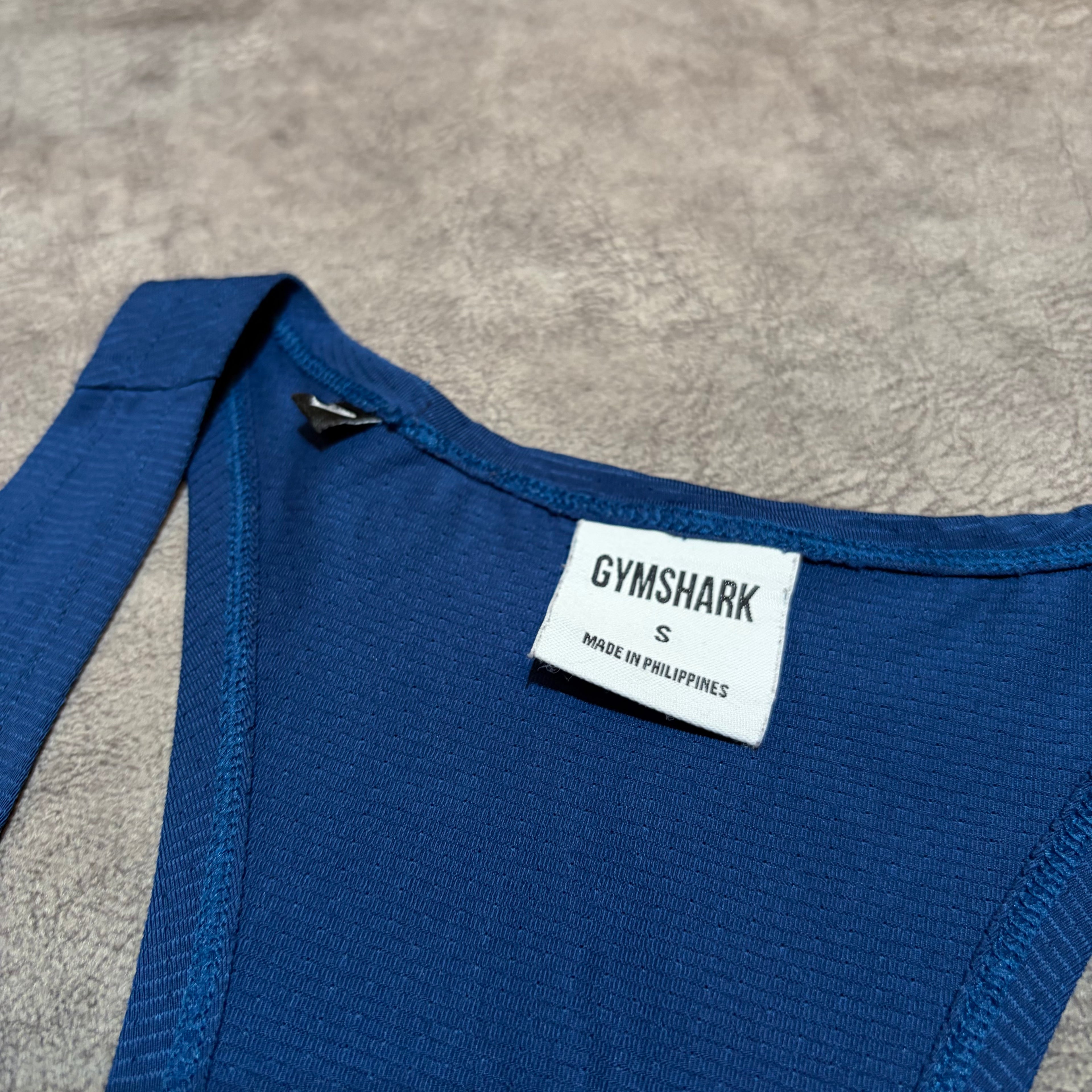 Gymshark Logo Stringe Tank Top Tee