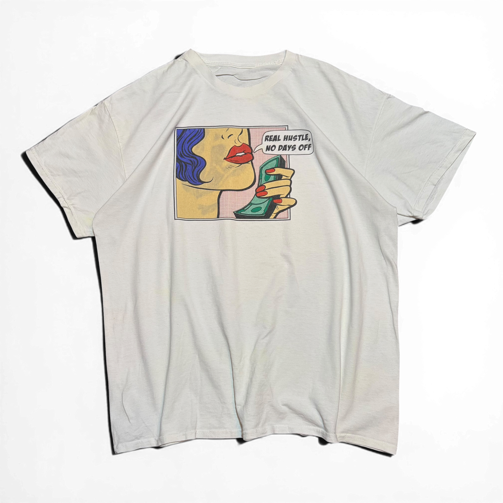 00's Real Hustle, No Days Off Tee