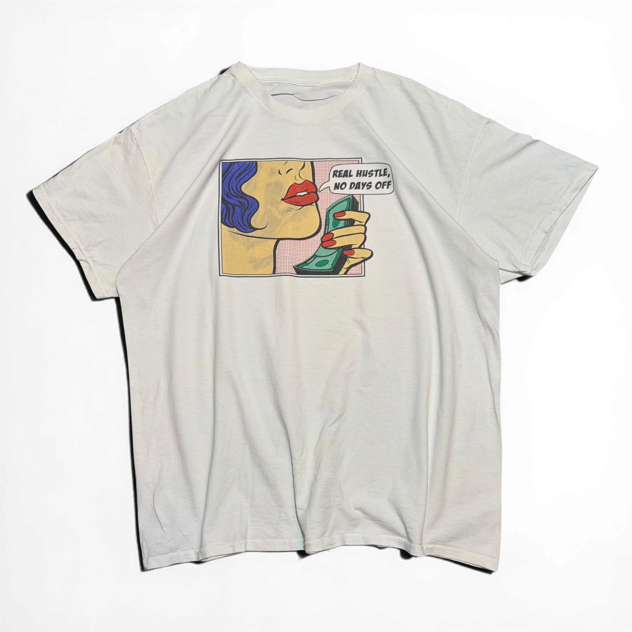 00's Real Hustle, No Days Off Tee