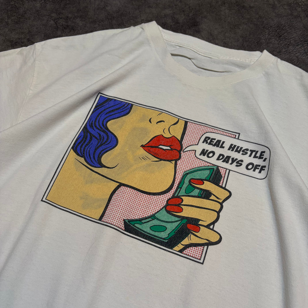 00's Real Hustle, No Days Off Tee
