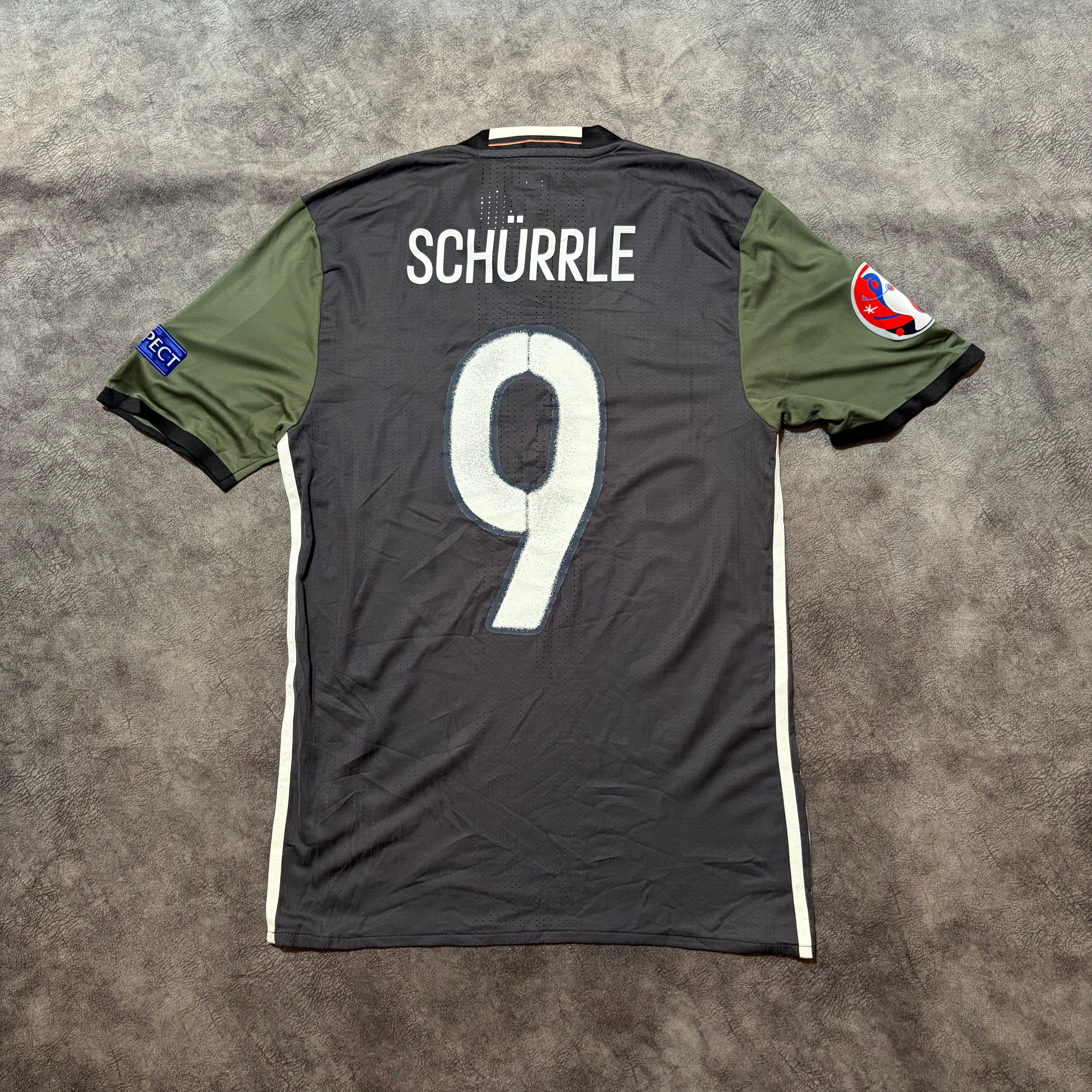 2015-2017 Schürrle Player Issue Euros Edition Home Kit