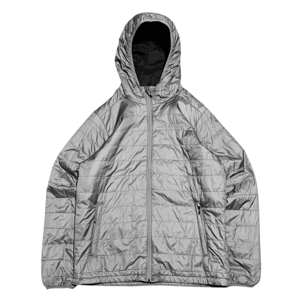Columbia Omni-Heat Puffer Light Grey Jacket
